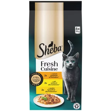  Sheba Cuisine Roma Csirke-Pulyka-baromfi 6x50g