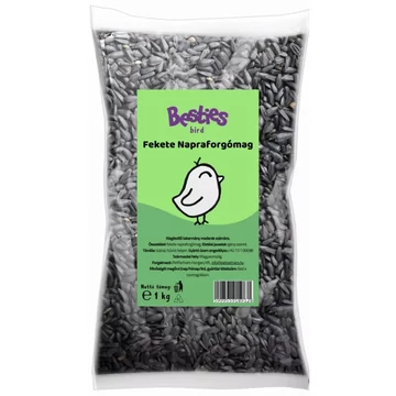 Besties fekete napraforgómag 1kg 