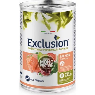 Exclusion Mediterraneo Monoprotein Formula Adult Salmon (Lazacos) konzerv 400g