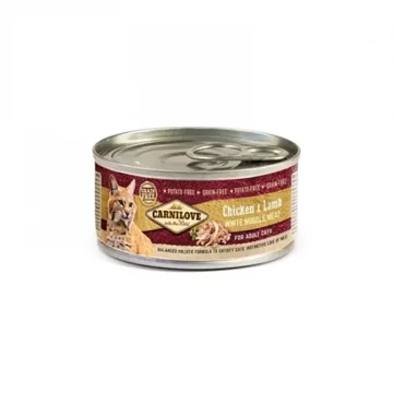 Carnilove Cat Chicken &amp; Lamb Can- Csirke és Bárány Hússal Konzerv 100g