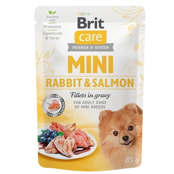 Brit Care MINI Pouch Rabbit&amp;Salmon 85 g