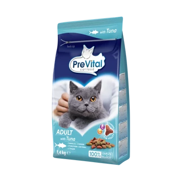 PreVital száraz macska eledel tonhallal- 1.4kg