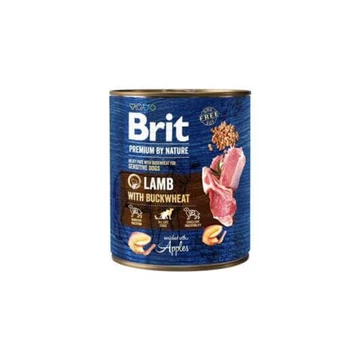 Brit Prémium bárányos konzerv hajdinával és almával 800g