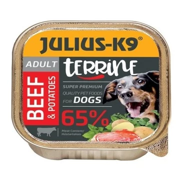 JULIUS K-9 DOG alutálkás marha-burgonya 150g
