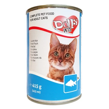 Dolly Cat Konzerv Macskáknak Hallal 415g