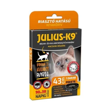 Julius-K9 bolha- és kullancsriasztó nyakörv macskáknak
