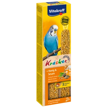 Vitakraft dupla rúd hullámos papagájnak méz&amp;szezám 60g