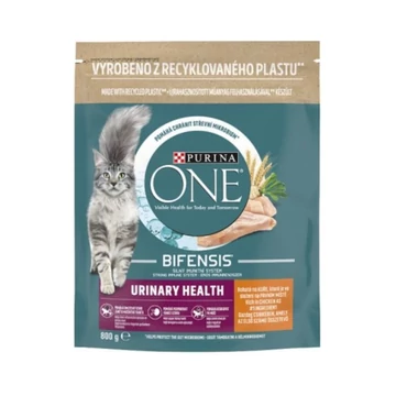 Purina One Urinary Care csirkében és búzában gazdag teljes értékű eledel felnőtt macskáknak 800 g