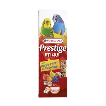 Prestige Sticks hullámos papagájoknak vegyes gyümölccsel és virágokkal 60g