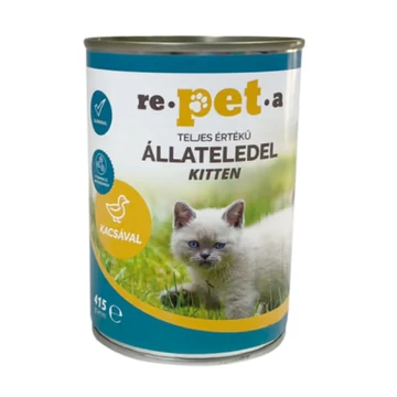 Repeta Classic Kitten kacsás konzerv kölyökmacskáknak 415g