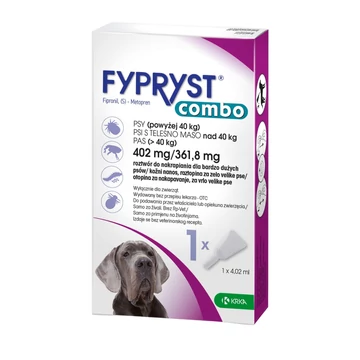 Fypryst Combo rácsepegtető oldat óriás testű kutyák számára XL (40kg-tól)