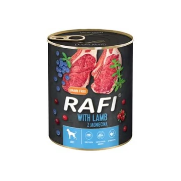 Rafi Adult konzerv - bárány vörös- és kék áfonyával 800g