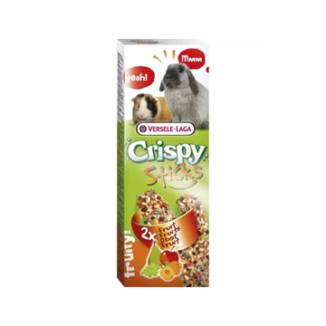 Versele-Laga Crispy Sticks nyúlnak és tengerimalacnak gyümölcsös 110g 2db