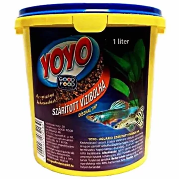 YOYO SZÁRÍTOTT VIZIBOLHA (DAPHNIA) AKVÁRIUMI HALAKNAK