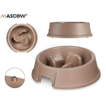 Mascow Habzsolásgátló kutyatál (1500ml)