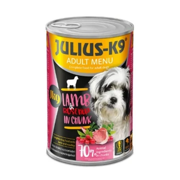 JULIUS K-9 Konzerv Kutya 1240g Bárány-Csipkebogyó
