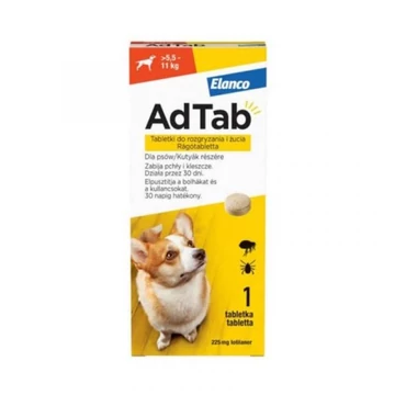 AdTab rágótabletta kutyák részére 5,5-11kg 1db