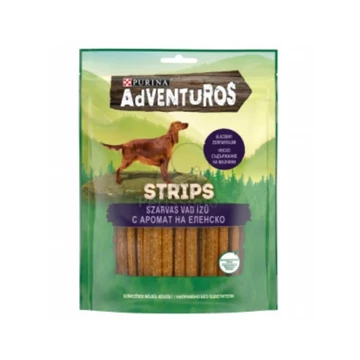 Purina Adventuros Strips Szarvas, vad ízű kutya jutalomfalat 90g
