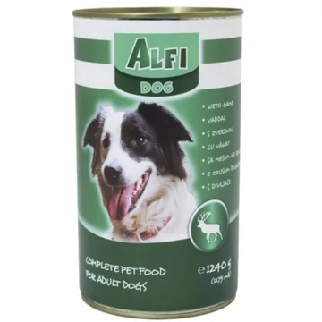 Alfi dog konzerv vadas 1240g