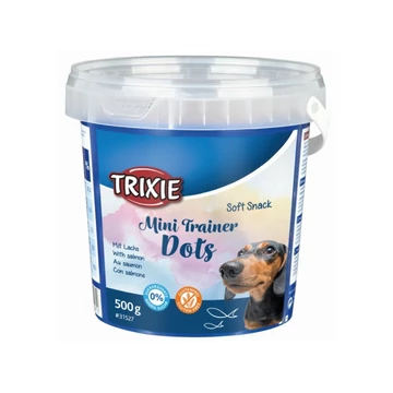 Trixie Trainer Snack Salamon Mini Dots Jutalomfalat- Lazachússal 500g