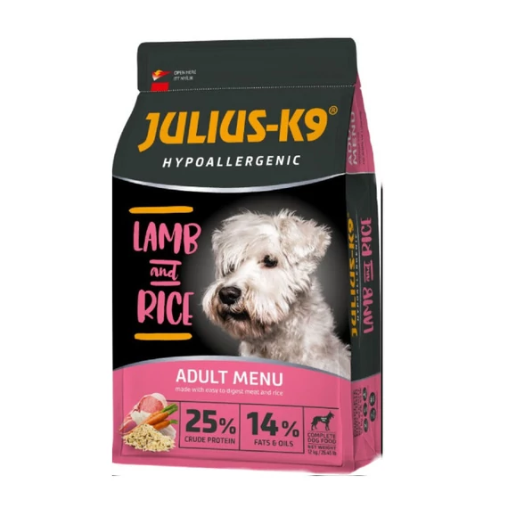 JULIUS-K9 Hypoallergenic Adult Lamb&Rice Small 3kg