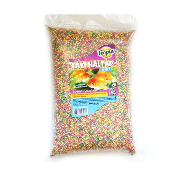 Trópus tavi aranyhaltáp (Mini) 5 liter