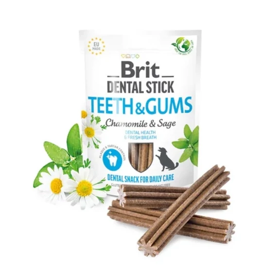 Brit Dental Stick Teeth & Gums with Chamomile & Sage 251g 