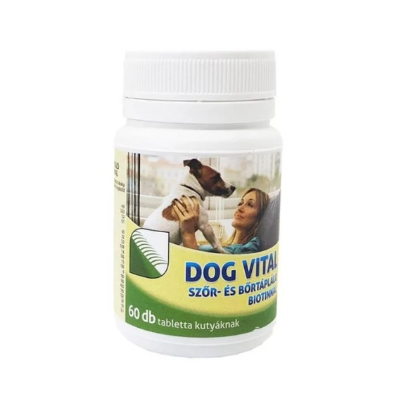Dog Vital szőr - és bőrtápláló biotinnal 60db