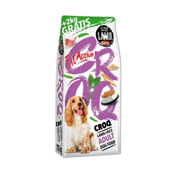 Panzi FitActive CROQ Premium 15+2kg Lamb&Rice
