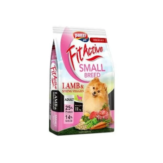 Panzi FitActive ORIGINALS Small Breed Adult Hypoallergenic Lamb&Spring Veggies 11 kg